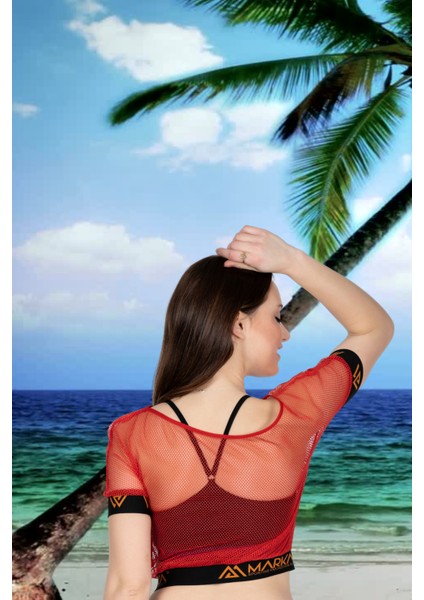 File Kollu Kırmızı Pareo Mayo Üstüne Giyilebilirmodel 109 fiyatları