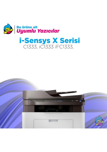 Canon T12 Mavi Muadil Toner C1333I / C1333IF / C1333P fiyatları