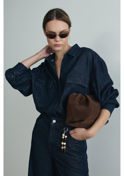 Mavi 88 Oversize Denim Gömlek