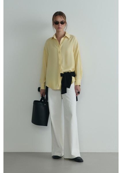 Sarı Alessa Tensel Gömlek fırsatları
