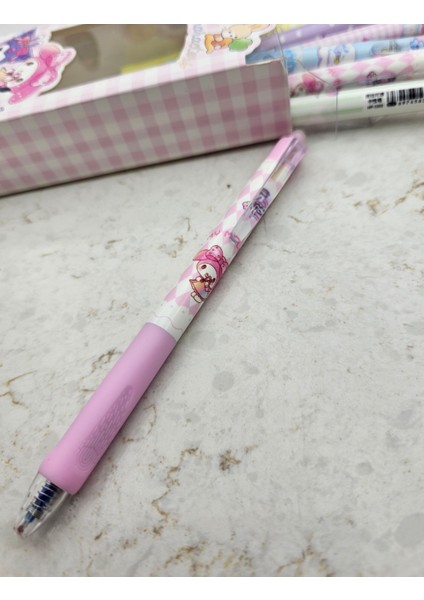 2 Adet Sanrio Kawaii Silinebilir Tükenmez Jel Kalem Okul Öncesi Sevimli Hediyelik Model Seçenekli