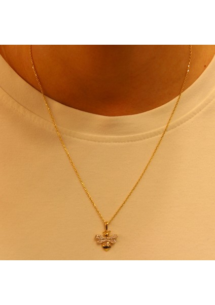 14 Ayar Altın Arı Kolye fiyatları