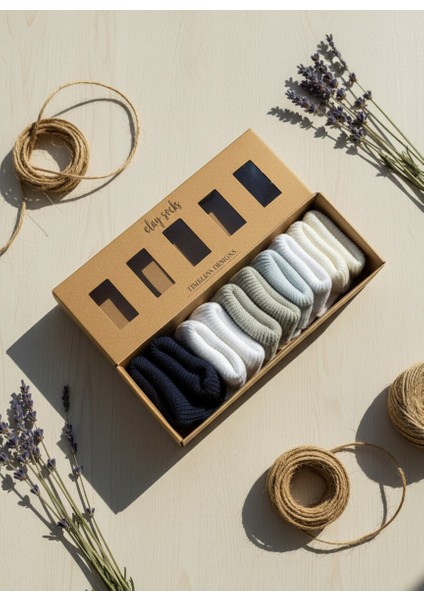 Yenidoğan Bebek Çorap Seti 5’li