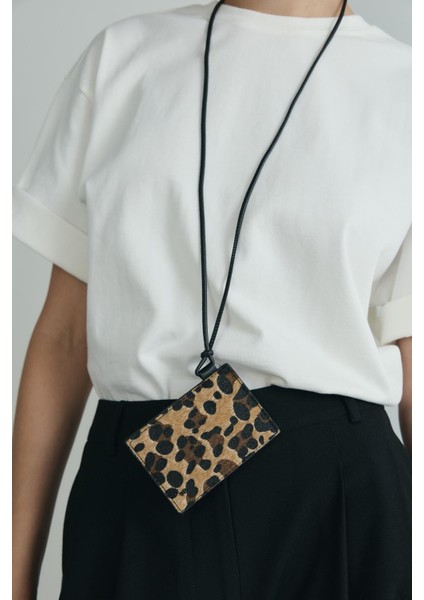 Kahverengi Lue Leopar Aynalı Kartlık indirimleri