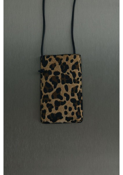 Kahverengi Mia Leopar Telefon Çantası indirimleri