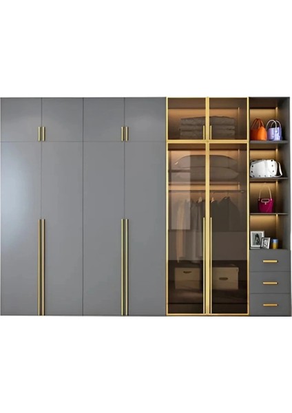 6 Kapaklı Gardırop Geniş Gardırop