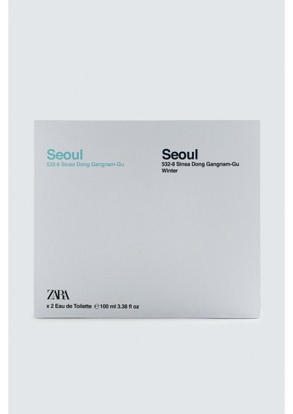 Seoul + Seoul Wınter Edt 2X100 ml (3.38 Fl.oz) fiyatları