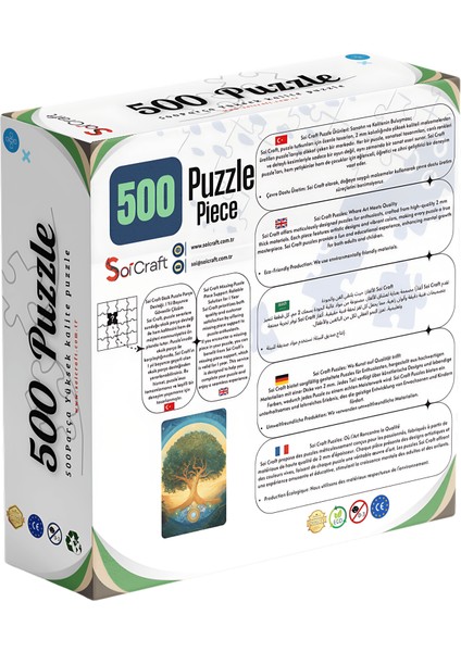 500 Parça Puzzle Doğanın Kalbi: Hayat Ağacı fiyatları