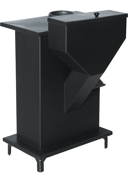 SOBA İMALATI ORTA ŞÖMİNE PELET VE ODUN SOBASI TEK CAMLI modelleri