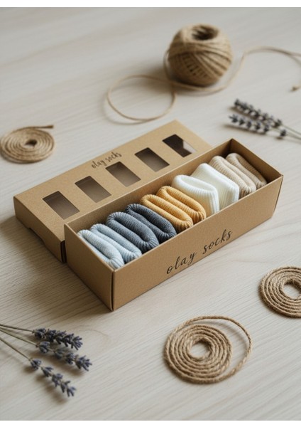 Yenidoğan Bebek Çorap Seti 5’li