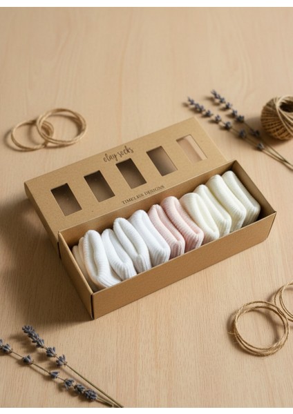 Yenidoğan Bebek Çorap Seti 5’li