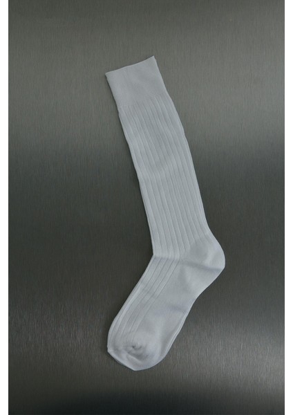 Beyaz Yves Fitilli Çorap modelleri
