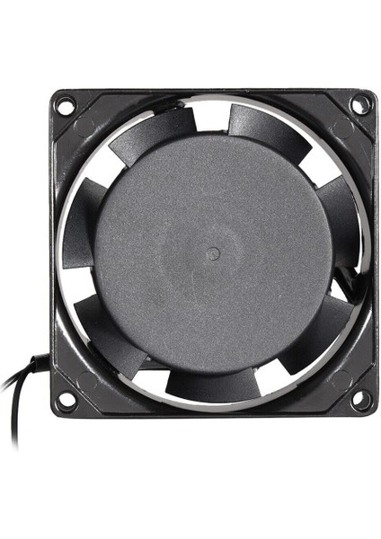 PM-21379 90X90X25MM 9x9 Metal Kasa Plastik Pervane AC220 Volt Fan