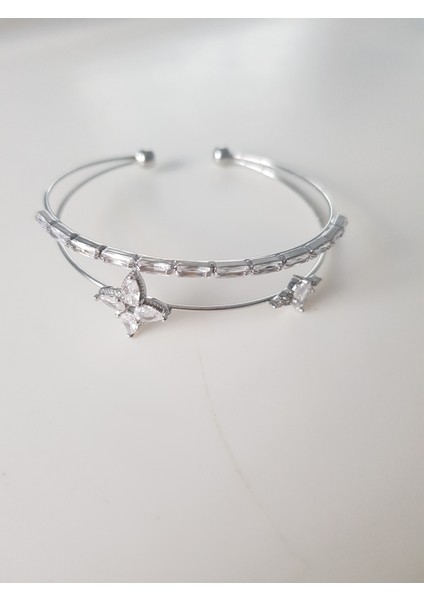 Zirkon Taşlı Su Yolu Çiçek Bileklik fırsatları