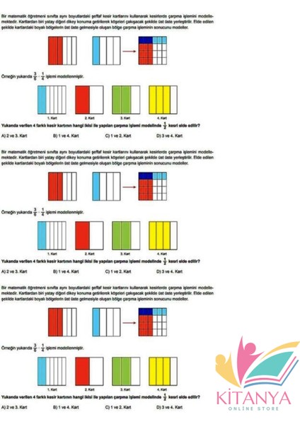Şeffaf Kesir Kartı 69 Parça (10X10)+ Hediye Çarpım Tablosu Kartı fırsatları