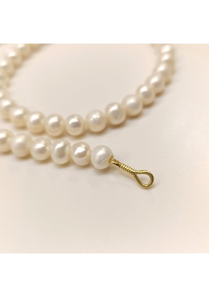 Gerçek Inci Antik Kilitli Gerdanlık Kolye 14 Ayar Altın Hd Videolu fiyatları