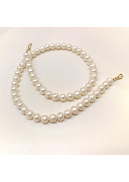 Gerçek Inci Antik Kilitli Gerdanlık Kolye 14 Ayar Altın Hd Videolu fırsatları