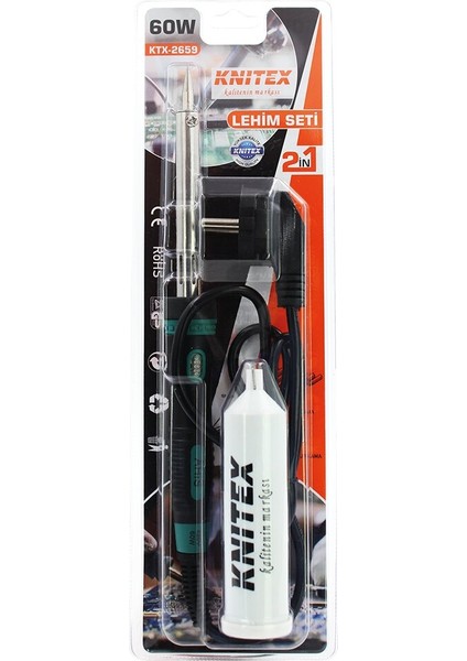 2ın1 Kalem Havya Lehim Set 60W (5224)