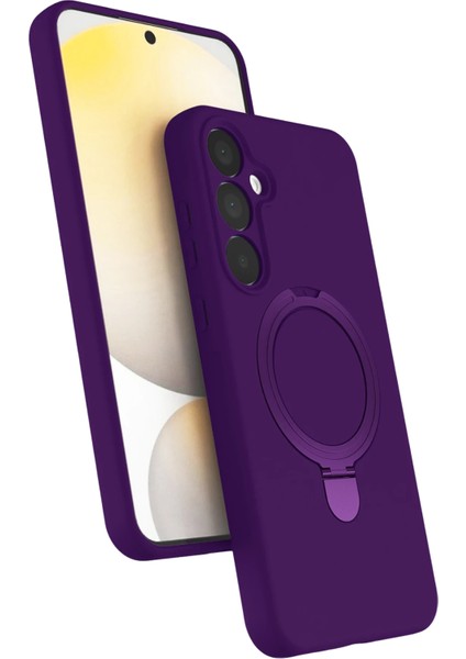 Samsung Galaxy A55 5g Kılıf Mgsafe Özellikli Standlı Kapak Azn-Regal