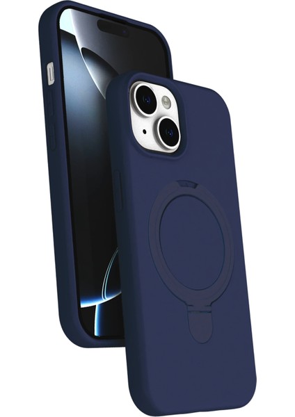 Apple iPhone 14 Kılıf Mgsafe Özellikli Standlı Kapak Azn-Regal