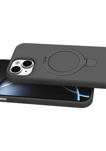 Apple iPhone 15 Plus Kılıf Mgsafe Özellikli Standlı Kapak Azn-Regal