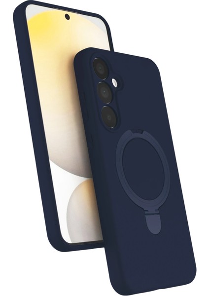 Samsung Galaxy A55 5g Kılıf Mgsafe Özellikli Standlı Kapak Azn-Regal