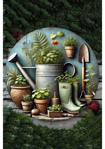 Evinize Doğallığın Huzurunu Getirin - Uv Baskılı Duvar Süsü – 33X33 cm & 20X20 cm DT167 fiyatları