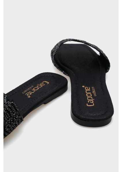 Katya Düz Topuklu Parlak Küt Burunlu Kadın Terlik fırsatları