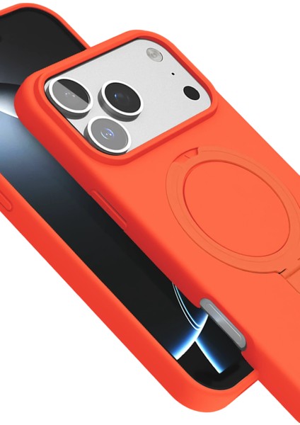 Apple iPhone 17 Pro Kılıf Mgsafe Özellikli Standlı Kapak Azn-Regal fiyatları