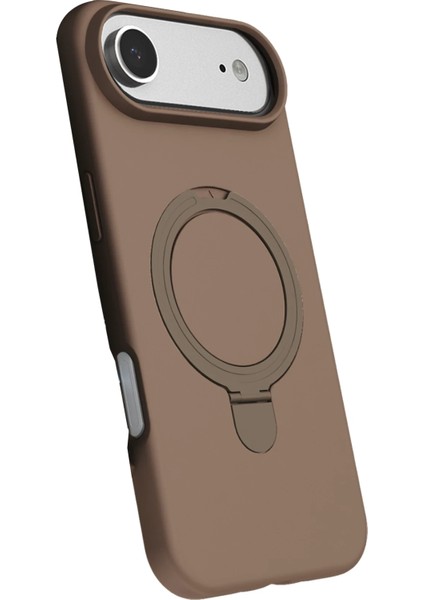 Apple iPhone 17 Air Kılıf Mgsafe Özellikli Standlı Kapak Azn-Regal modelleri