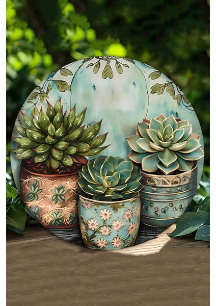 Evinize Doğanın Zarafetini Taşıyın - Uv Baskılı Duvar Süsü – 33X33 cm & 20X20 cm DT164