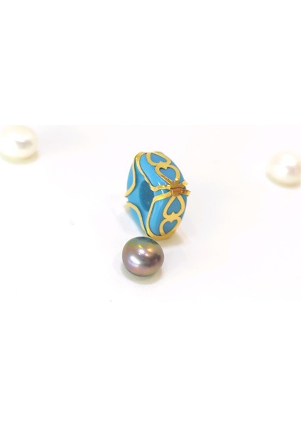 Asma Kilit Yuvarlak Çanta Kolye Ucu 14 Ayar Altın Hd Videolu