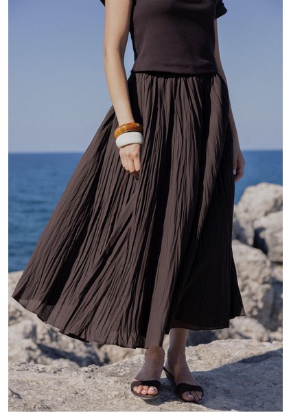 Acı Kahve Donette Piliseli Etek