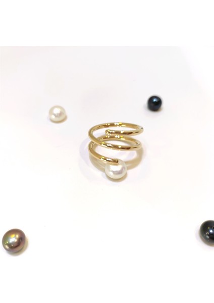 Spiral Yüzük 14 Ayar Altın Hd Videolu modelleri