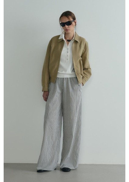 Haki Alden Yıkamalı Ceket fırsatları