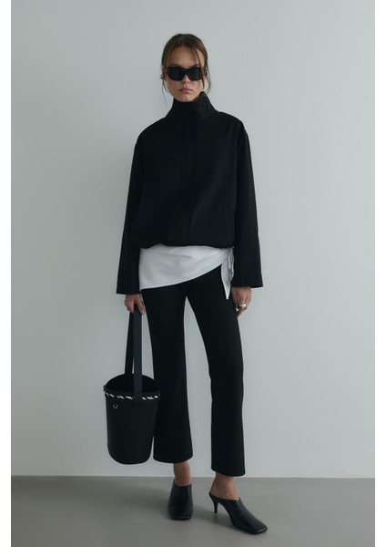 Siyah Cavie Bomber Ceket