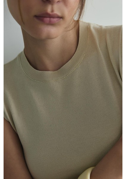 Bej Lea Triko Bluz fırsatları