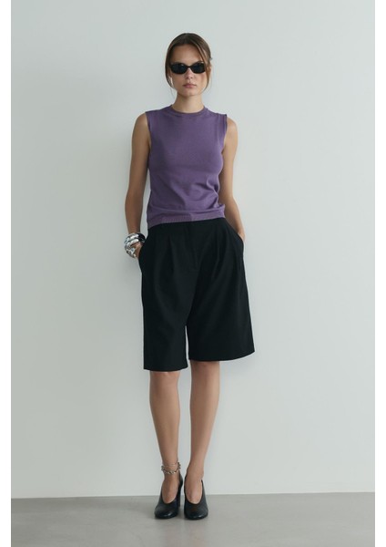 Mor Lea Triko Bluz fiyatları