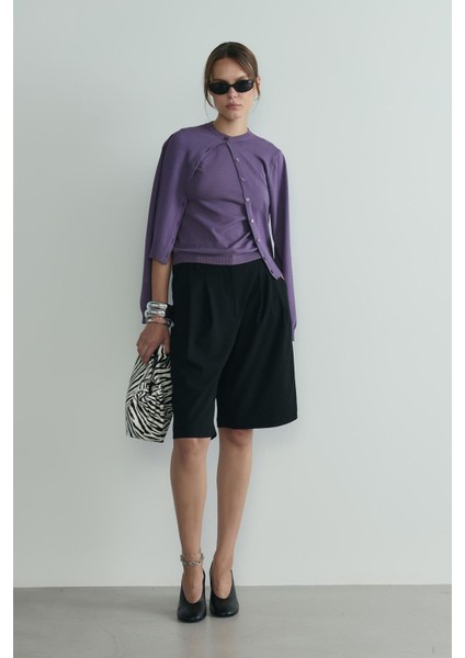 Mor Lea Triko Bluz fırsatları