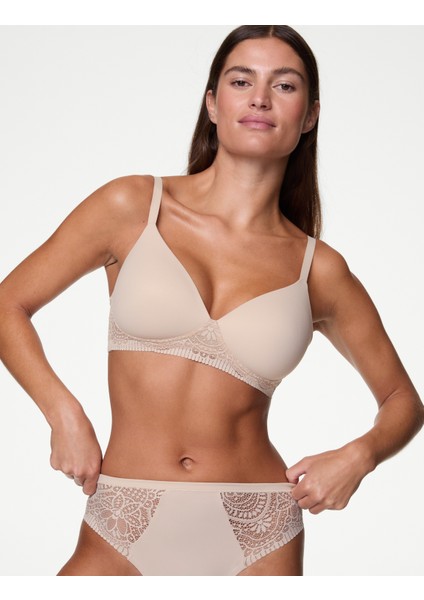 Body Soft™ Dantel Detaylı Balensiz Sütyen indirimleri