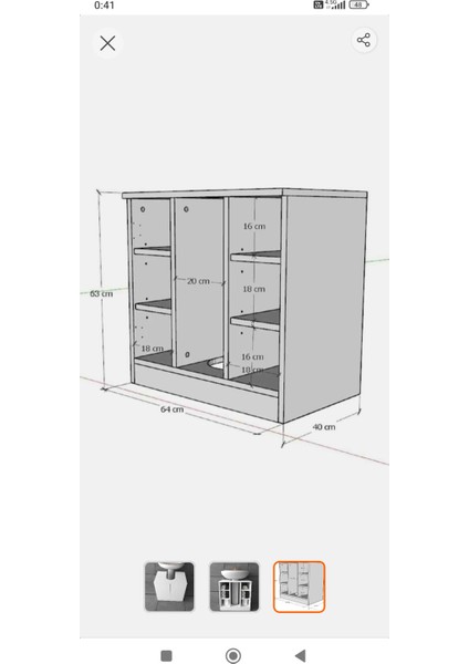 Ayaklı Lavabo Için Dolap Raf Düzenleyici 2 Kapaklı Lavabo Banyo Dolabı RZ64*42 modelleri