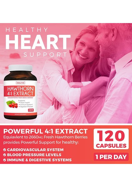 Hawthorn Berry 4:1 Extract Concentrated From 2660 Mg Berries Organık Alıç Meyvesi fiyatları