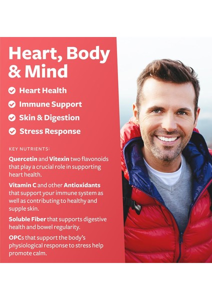 Hawthorn Berry 4:1 Extract Concentrated From 2660 Mg Berries Organık Alıç Meyvesi