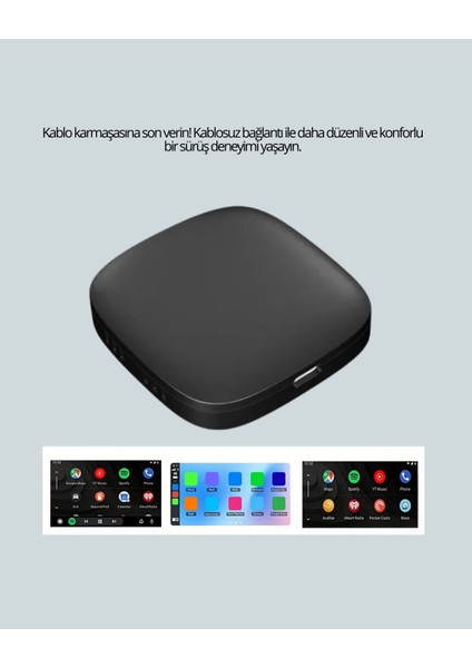Kablosuz Carplay ve Android Auto Dönüştürücü Adaptör modelleri