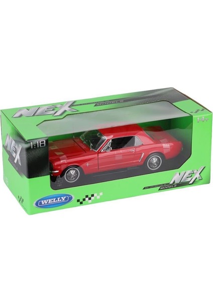 12519 Welly 1 18 1964 1 2 Ford Mustang Co