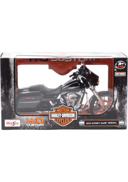 1:12 Harley-Davidson Motorsiklet