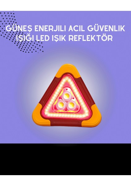 USB Şarjlı Çok Modlu Acil Durum Feneri