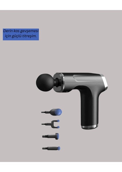 USB Type-C Şarjlı Taşınabilir Masaj Tabancası fiyatları