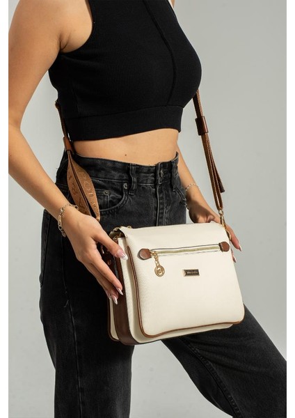 Kadın Postacı Çanta 27*20 cm Çapraz Askılı Omuz Çantası Suni Deri Ayarlanabilir Askı