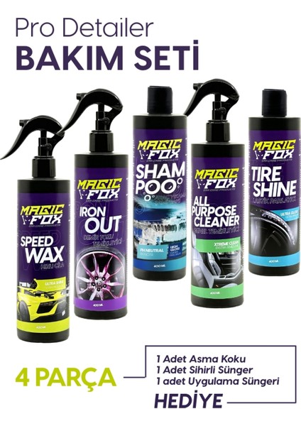 Pro Detailer Box Oto Bakım ve Temizlik Seti